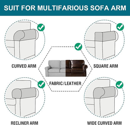 Turquoize 2 Pack Waterproof Armrest Covers - Image 5
