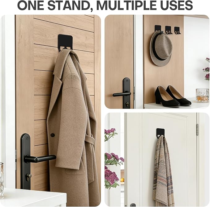 Wall Mount Headphone Stand, 2-in-1 Bendable Silicone Controller Holder - Image 5