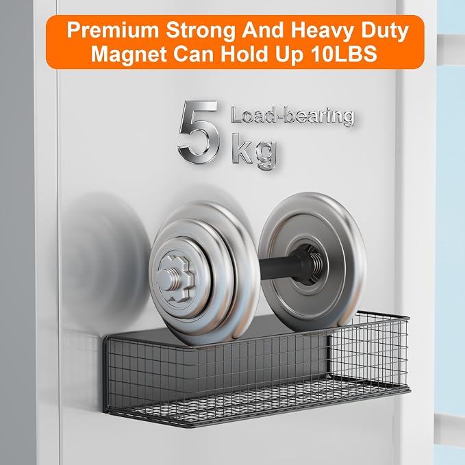 2Pack Magnetic Basket Organizer Holder - Image 5