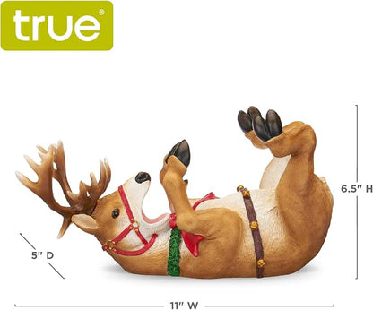True Reindeer Polyresin Wine Bottle Holder - Image 3
