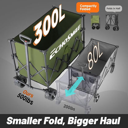EchoSmile Collapsible Foldable Extended Wagon - Image 4