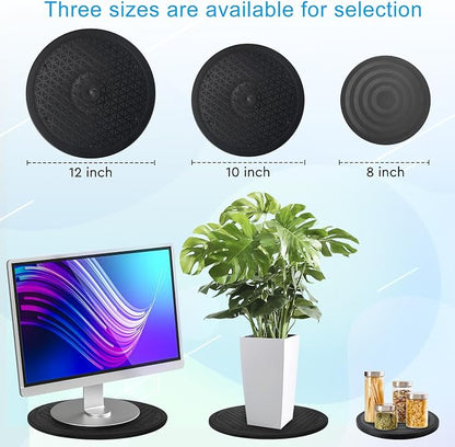 2 Pcs Lazy Susan Turntable Organizer, Eichzer Premium Heavy Duty Rotating - Image 7