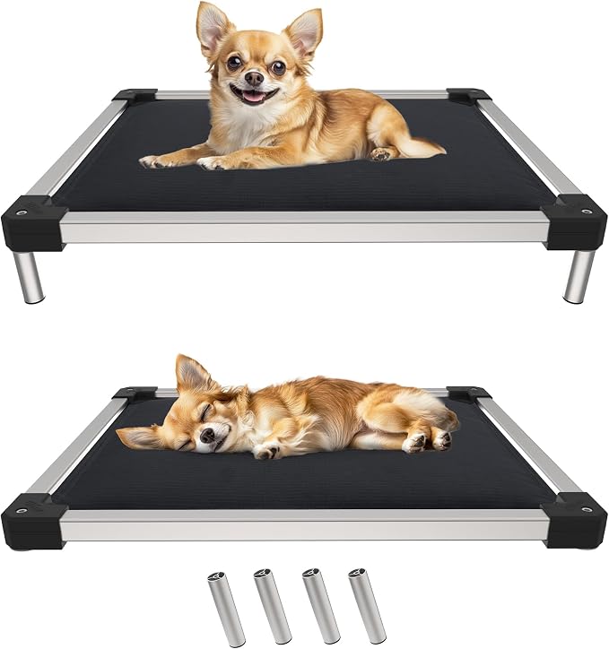 FXW TitanNest Chew-Proof Elevated Dog Bed, Raised Cot by FXW