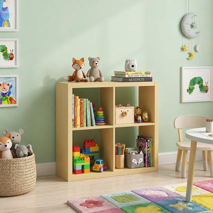 CTESNE【Wooden 4 Cube Storage Organizer Shelf - Image 9