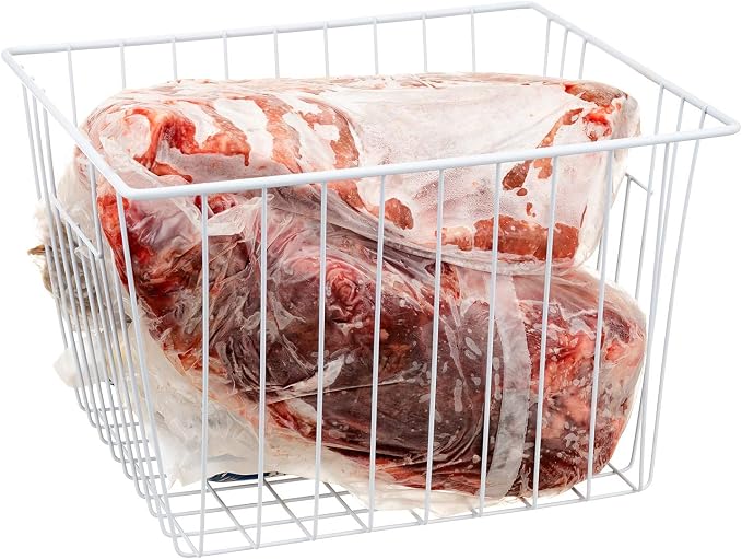 Freezer Basket Organizer, Refrigerator Metal Wire Storage Divider, Household - Image 5