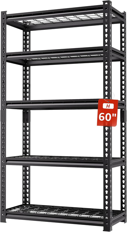 5 Tire Storage Shelving Heavy Duty Garage Shelves 2000LBS Load Bearing by LIJIUHOME