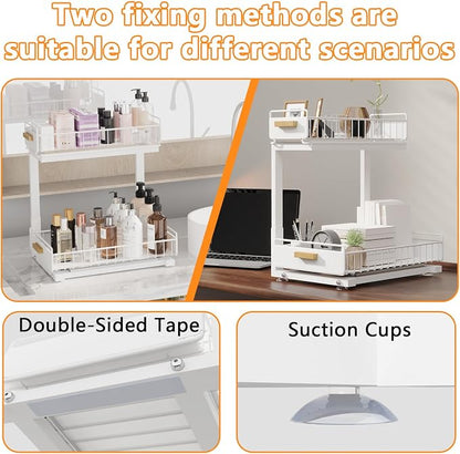 2 Pack Under Sink Organizer - Image 6