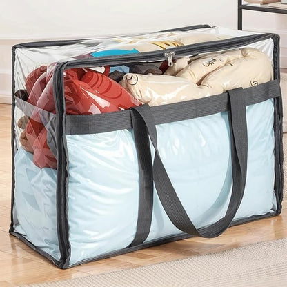 110L Large Capacity Clear Storage Bags - Image 3