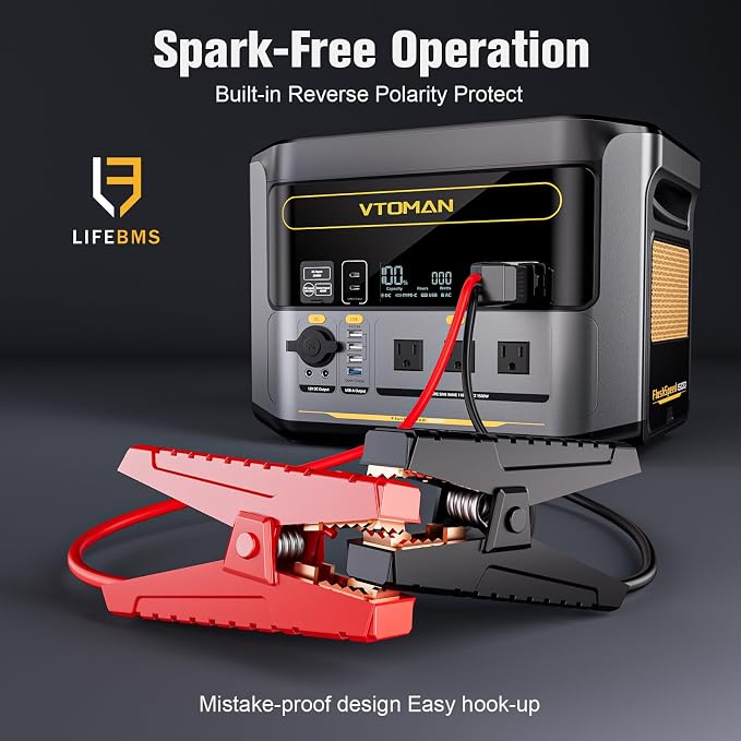 VTOMAN FlashSpeed 1500 Portable Power Station - Image 5