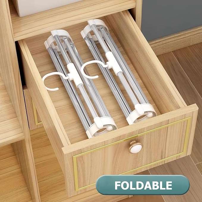 SEVEN LUCKY LIGHT 2Pcs Cloud Ladder Pants Hangers Space Saving - Image 8