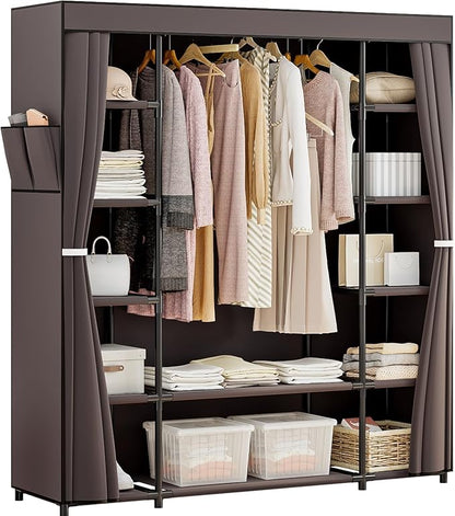 SORCEDAS Portable Closet Wardrobe Organizer Storage by SpecialYourHome