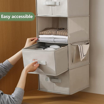 6-Shelf Hanging Closet Organizer - Image 6