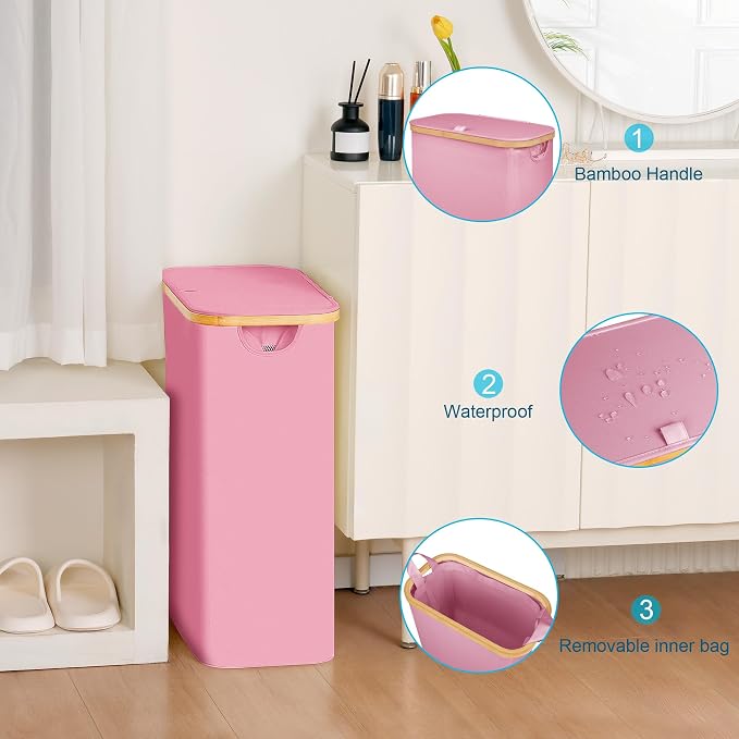 efluky Slim Laundry Basket - Image 2