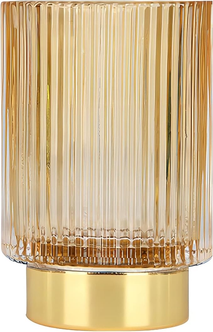 DASITON Makeup Brush holder Organizer, Crystal Cosmetic Makeup Brush Glass by DASITON