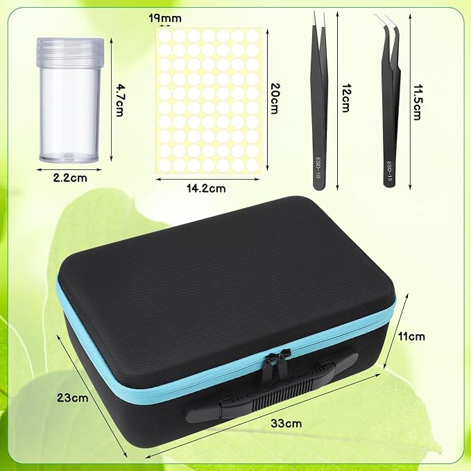 XLSXEXCL120 Slots Seed Storage Organizer Sturdy Seed Organizer Storage Box - Image 2