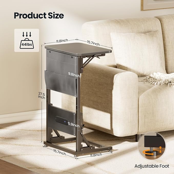 HLDIRECT C Shaped End Table - Image 3