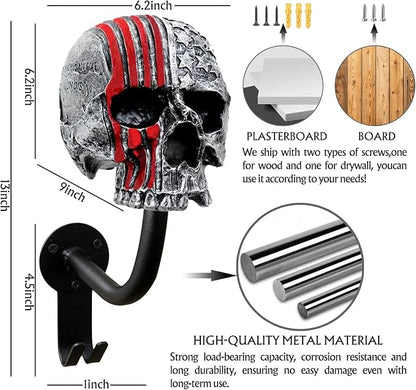Motorcycle Helmet Rack Wall Mount, Baseballs and Rugby Helmet, Motorcycle - Image 7