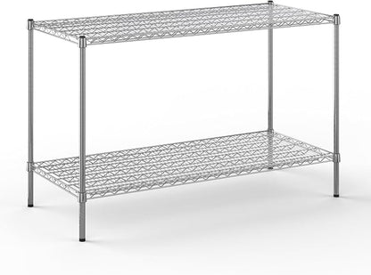 24" Deep x 54" Wide x 34" Height Wire Shelving Kit | 2-Tier | NSF Commercial by Regal+Altair