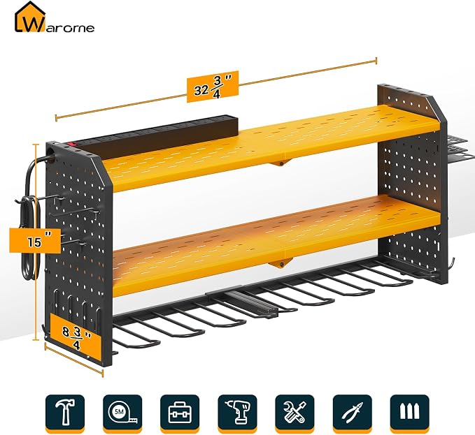 Warome Garage Power Tool Organizer - Image 3