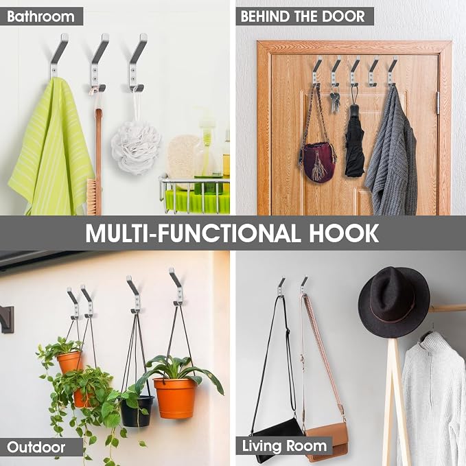 GlazieVault Coat Hooks – Door Hook - Image 5