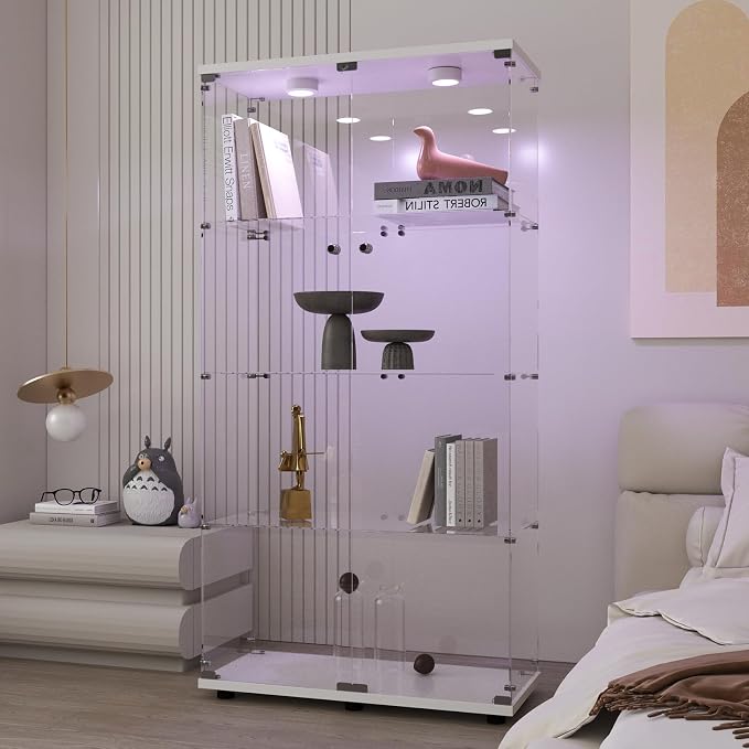 Beauty4U Glass Display Cabinet - Image 9