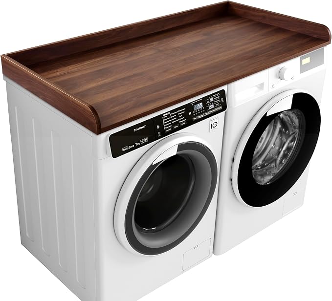 Kaboon Washer Dryer Countertop 58" x 28" Extra Large Version, Melamine by Kaboon