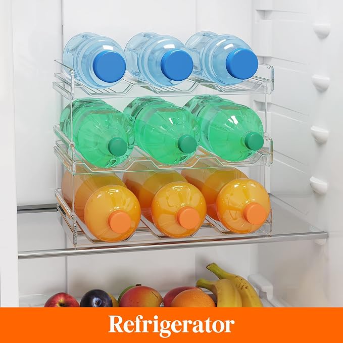 Lifewit 3 Tier Stackable Water Bottle Organizer - Image 8