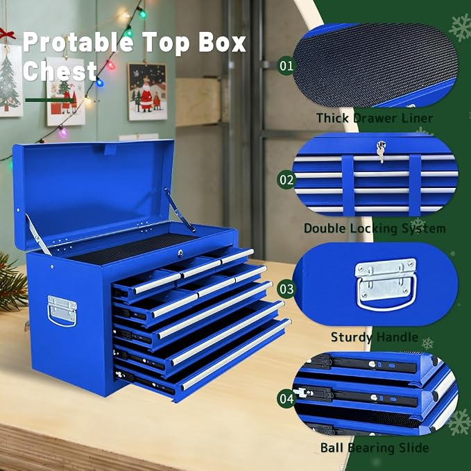13-Drawer Rolling Tool Chest - Image 4