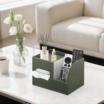 Modern PU Leather Cube Tissue Box Cover - Image 8