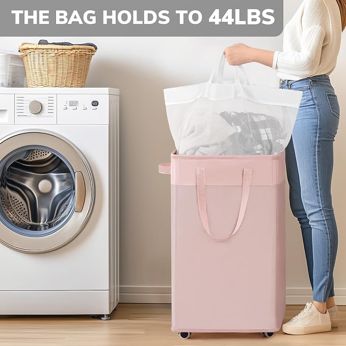Goodpick Pink Laundry Basket - Image 6