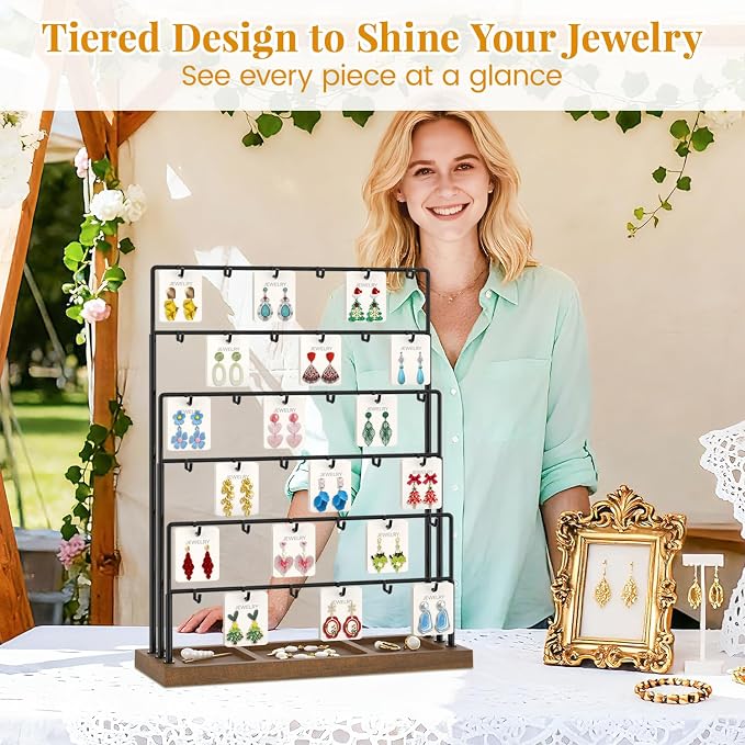 EsLuker.ly Earring Card Display Stand - Image 7