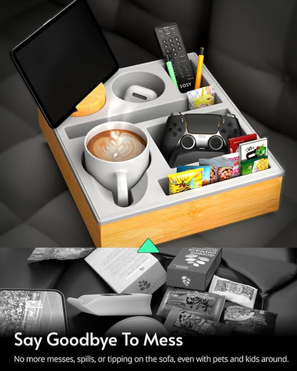 Couch Cup Holder Tray - Image 5