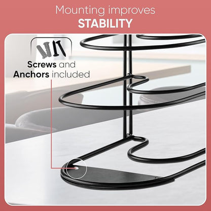 Heavy-Duty Pots and Pans Organizer | 5-Tier Cookware & Lid Storage Rack | - Image 7