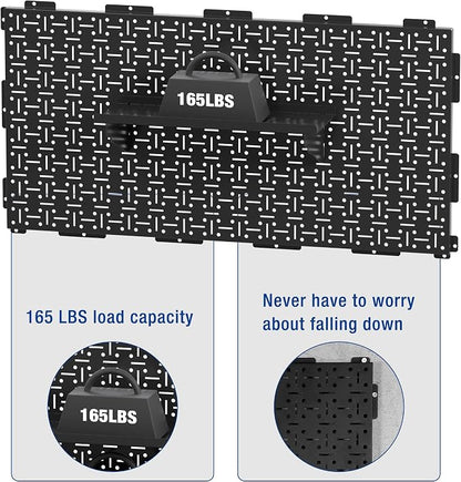 WORKPRO Metal Pegboard 16”x 32” Steel Panel - Image 2