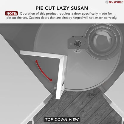 Rev-A-Shelf 2 Tier Pie-Cut Lazy Susan - Image 5