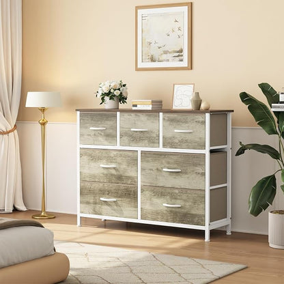 Sweetcrispy 7 Drawer Dresser for Bedroom Storage - Image 2