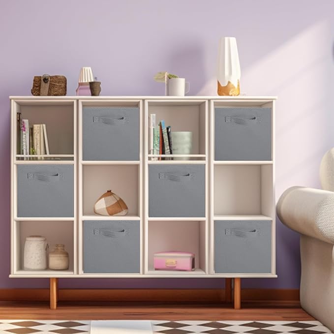 ShellKingdom Storage Bins, Foldable Fabric Storage Cubes And Cloth Storage - Image 3