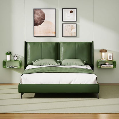 Acrylic Floating Nightstand, Bedside Table, Nightstand Shelf Wall Mounted - Image 5