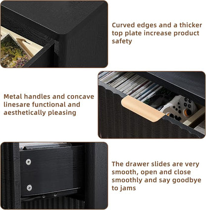 LEYAOYAO Fluted 6 Drawers Dresser - Image 7