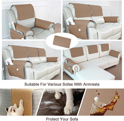 Waterproof Sofa Armrest Cover Headrest Cover - Image 5