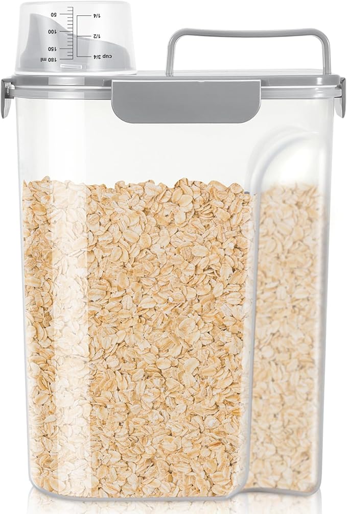 TBMax Rice Container 10 Lbs, Cereal Container Oatmeal Storage, Airtight Food by TBMax