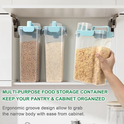 TBMax Airtight Rice Container 10 Lbs Cereal Dispenser, Small Pet Cat Dog Food - Image 6