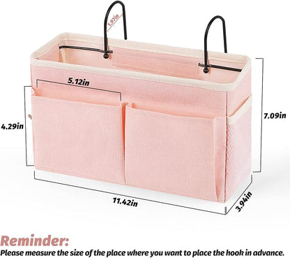Bedside Caddy Bedside Storage Organizer Hanging Bunk Bed Dorm Room - Image 2