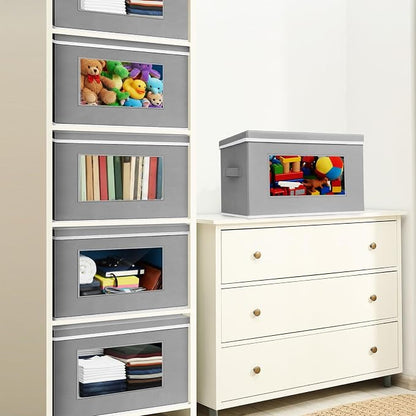 Threehoney 10 Pcs Fabric Storage Cubes - Image 2