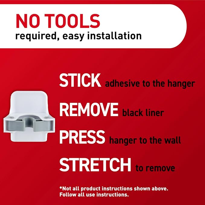 Command Broom and Mop Gripper, Organize Damage-Free - Image 6