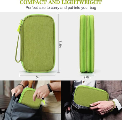 FYY Electronic Organizer, Travel Cable Organizer Bag Pouch Electronic - Image 2