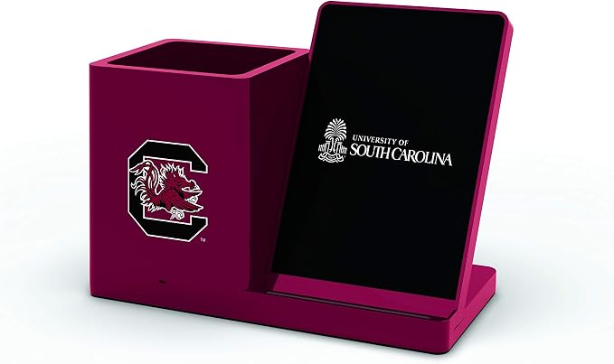 SOAR NCAA Unisex Cell Phone Wireless Charging Stand and Desktop Organizer by SOAR