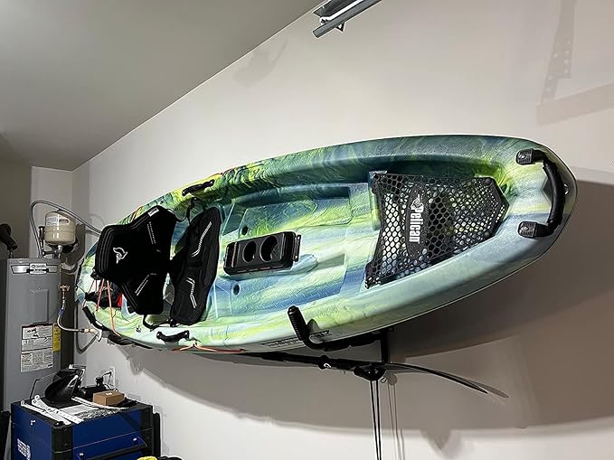 80LBS Kayak Wall Hanger Wall Mount Kayak Storage Rack Swivel Rack Design Help - Image 6
