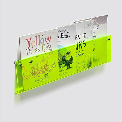 ROYALITA 2-Pack Acrylic Magazine Holder Brochure Holder, Fashion Hanging - Image 4