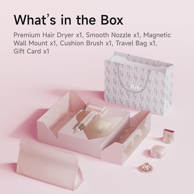 Laifen Premium High-Speed Hair Dryer Love-Bound Box, Professional Ionic - Image 2
